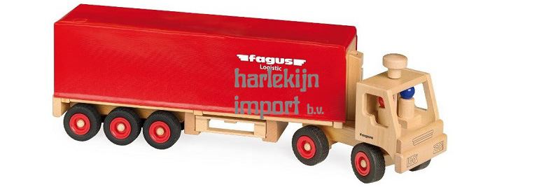 FAGUS houten speelgoed (Harlekijn Import B.V. heeft de agenturen voor FAGUS)