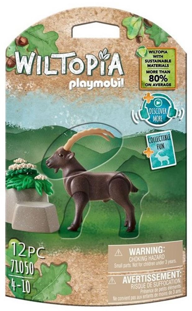 Playmobil Wiltopia Steenbok. 9x18,5 cm