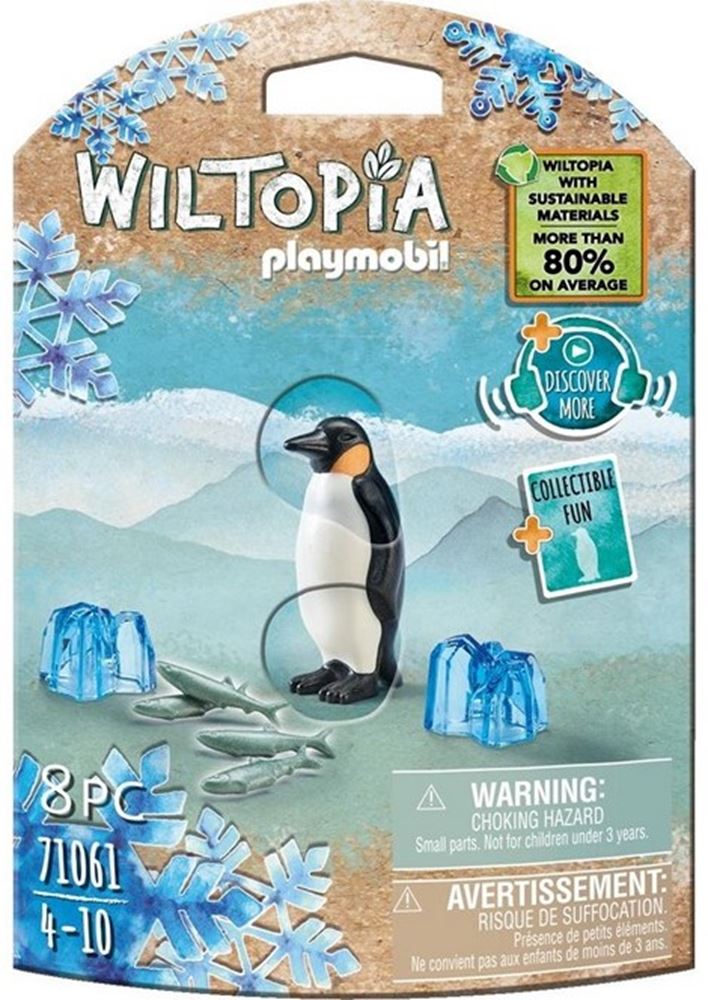 Playmobil Wiltopia Keizerspiguin. 9,5x17