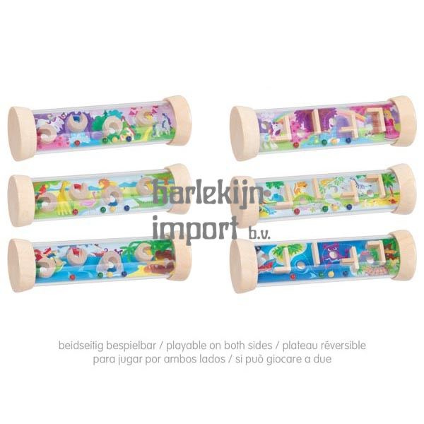 Behendigheidsspel met stalen bal. 5+