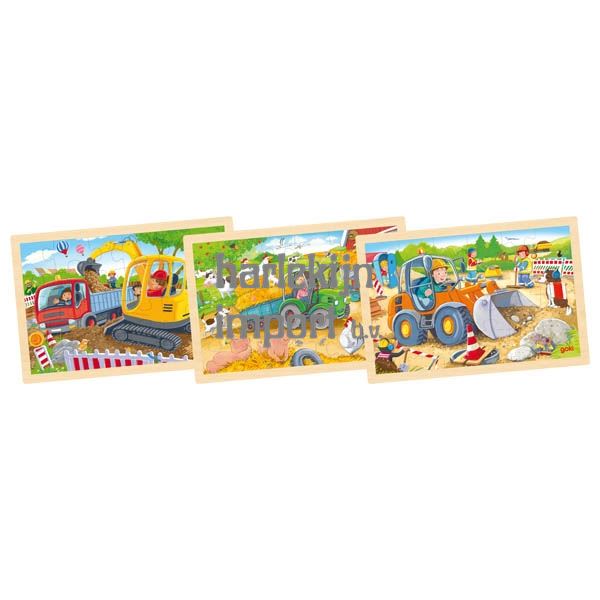 Puzzel Powerdisplay,24 stukjes. 3 ass. 3