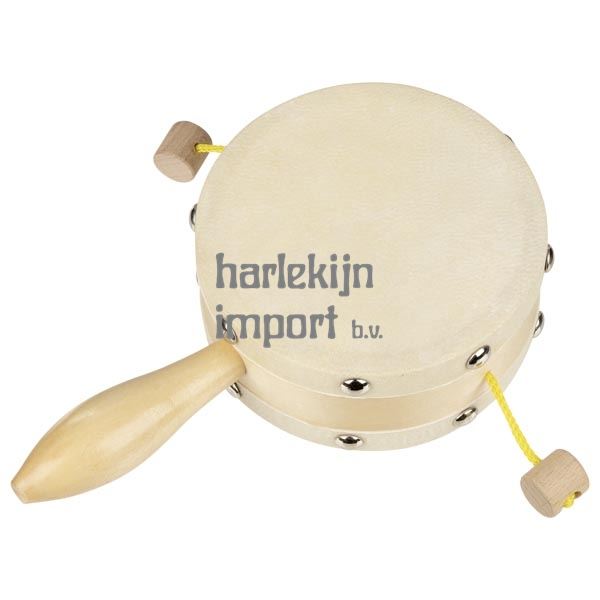 Bedelaarstrommel. 10 cm. 3+