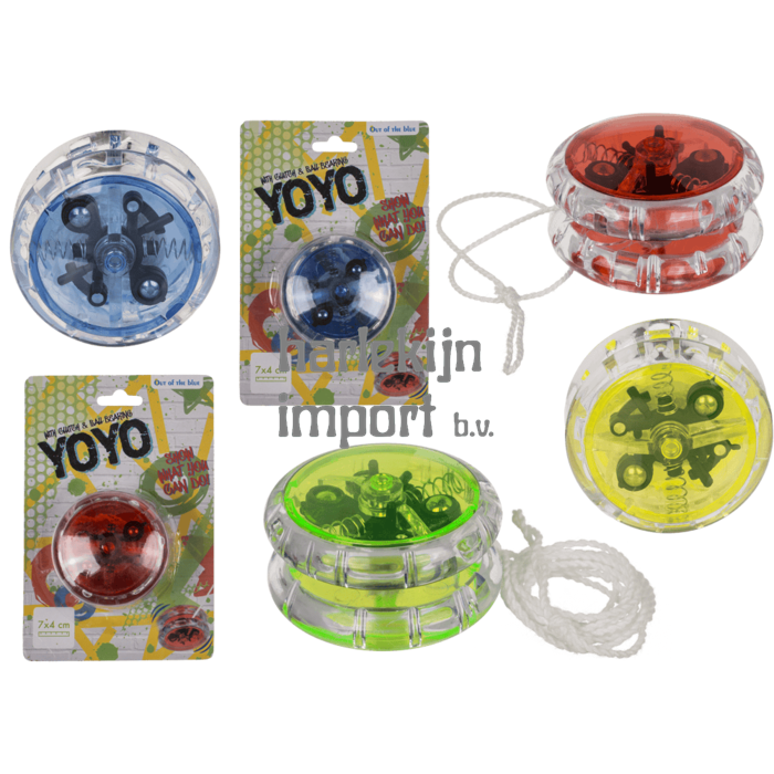 Yoyo met koppeling & kogellagers, ca. 7x