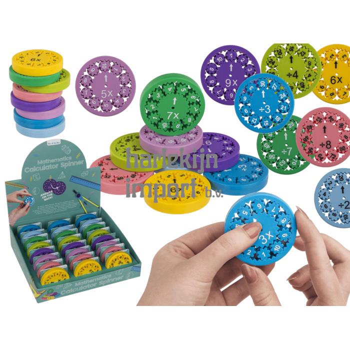 Dsp Spinner, rekenmachine. Vermenigvuldi