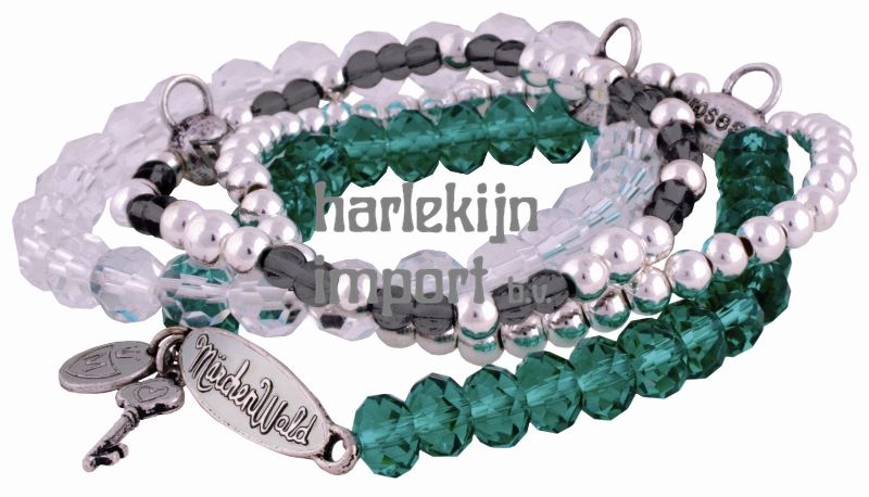 Sprookjesbos: armband groen (3 st)