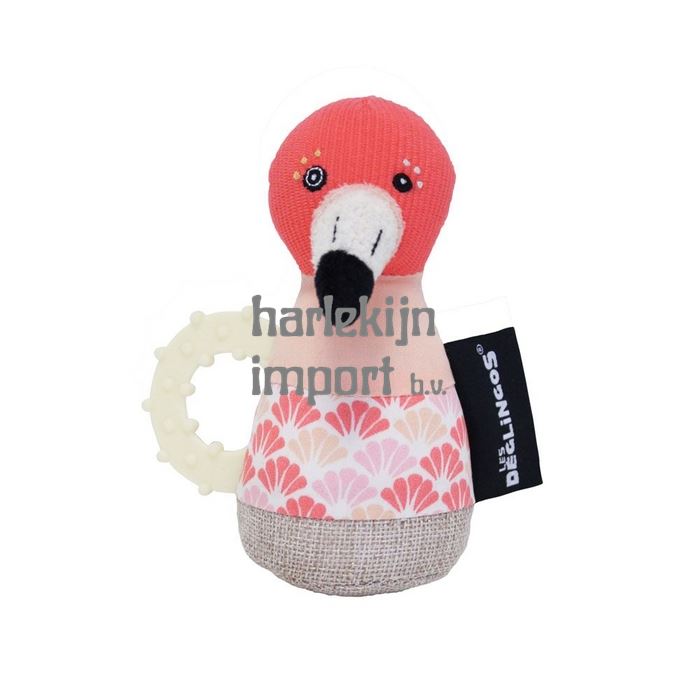 Rammelaar, de flamingo 12 cm