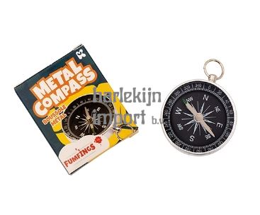 Kompas metaal 6 cm. 3+