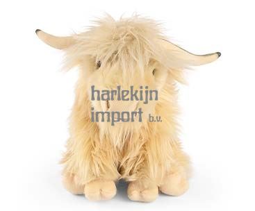 LN: Schotse hooglander wit 30 cm. + gelu