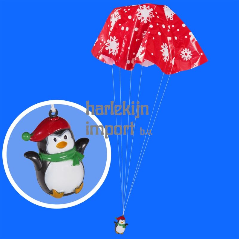 Dsp Pinguin met parachute (36 st). 5+