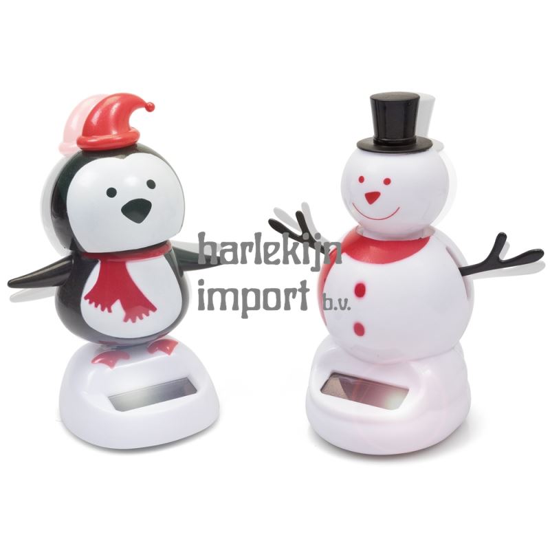 Dsp Sneeuwpop en pinguin solar 2 ass