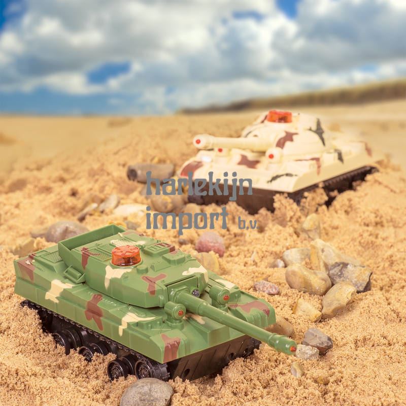 Legertank excl batterij. 3+