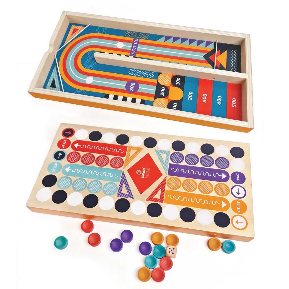 Svoora Katapult & Ludo spel. 6+