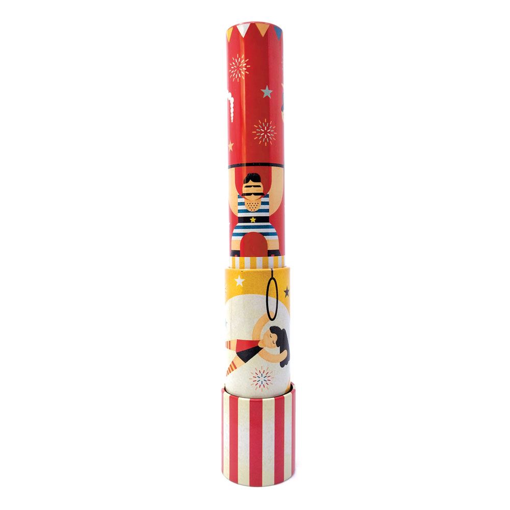 Kaleidoscope tin, Circus Rood/geel.3+
