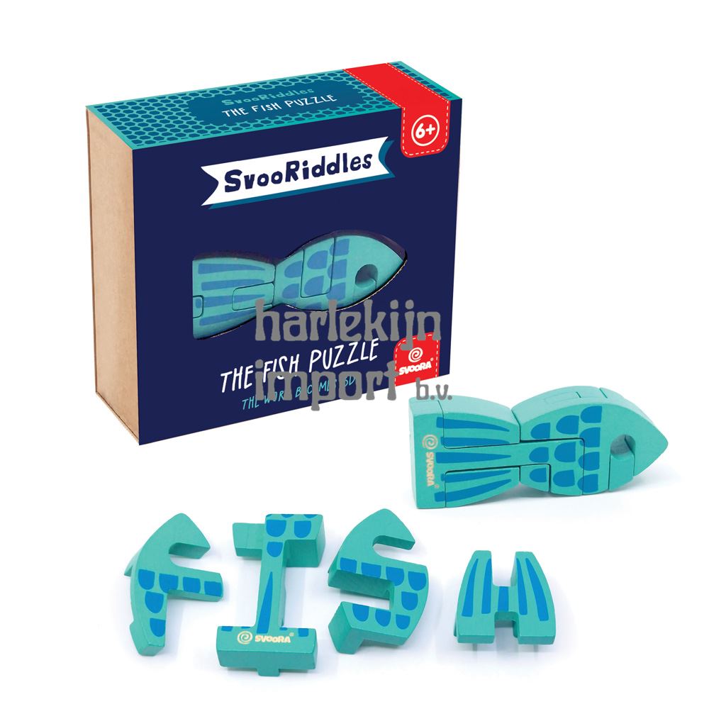 SvooRiddles De Vis puzzel. 6+