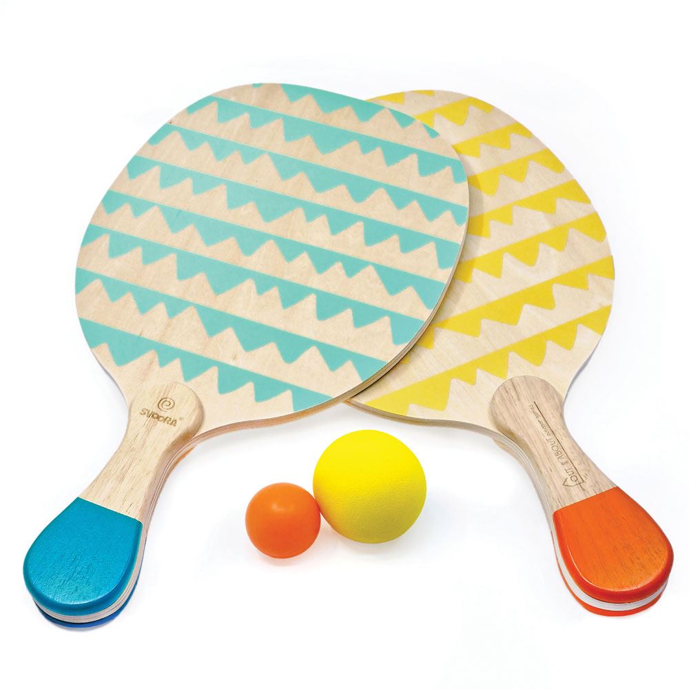 Svoora Out & About houten racketset. 5+