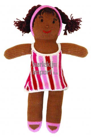 Knuffel gebreid Bibi Beach ca 36 cm