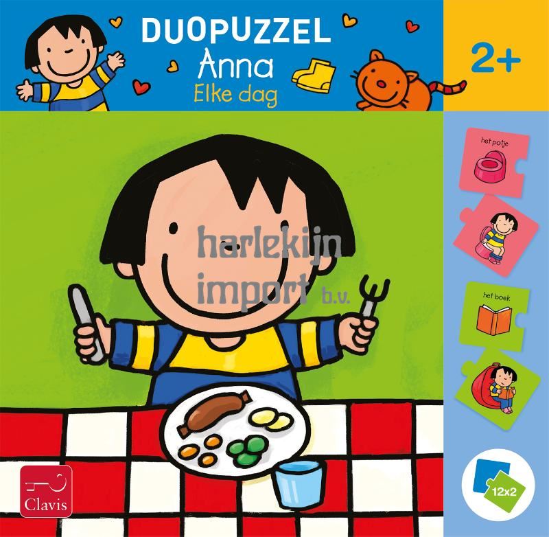 Duopuzzel Anna, Elke dag. 2+