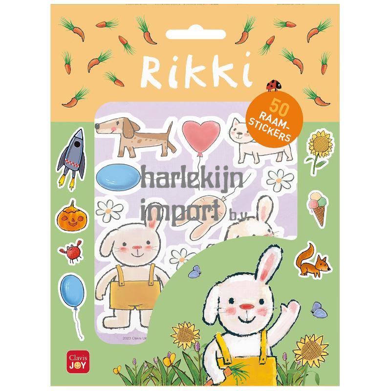 Rikki raamstickers 3+