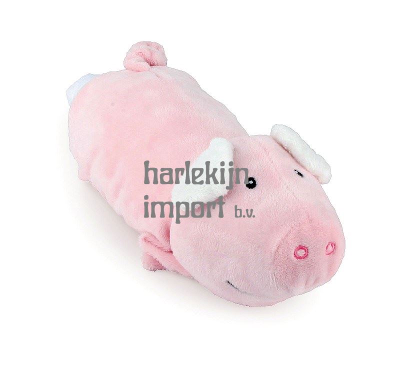 Handpop dier varken 24 cm. 0+