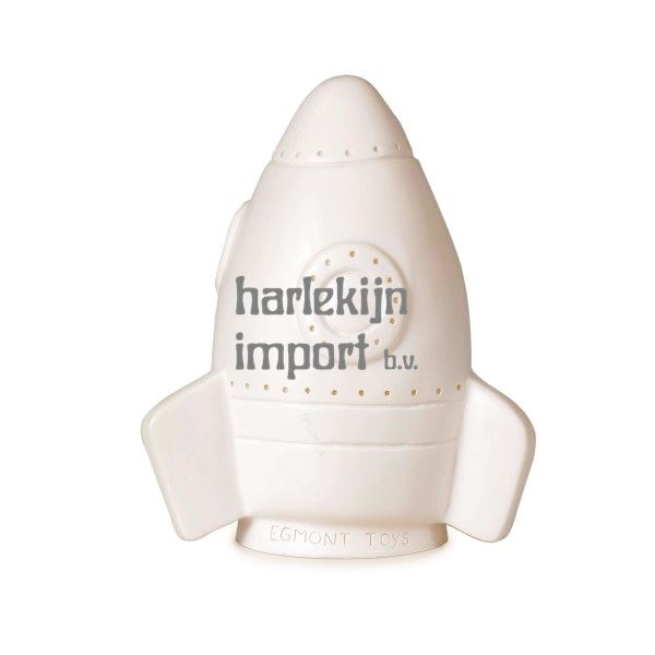 Egmont lamp raket wit 34x19x14 cm.
