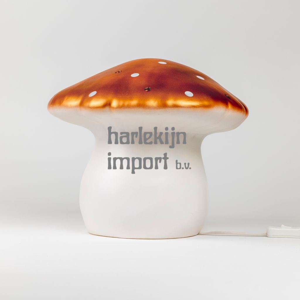 Egmont Lamp Paddenstoel Koper+dimmer.
