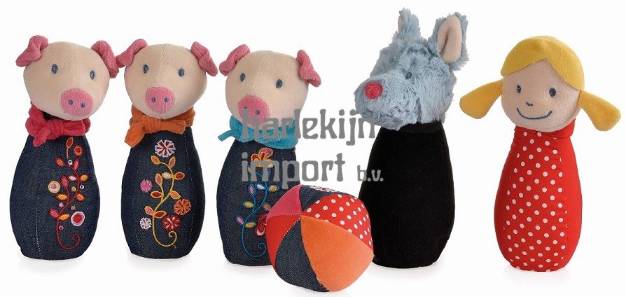 Bowlingset Wolf 18 cm. 0+