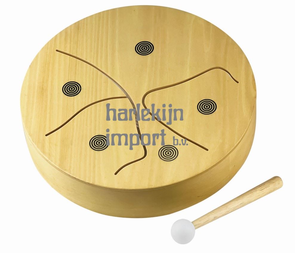 Egmont Houten drum. 26 cm. 3+