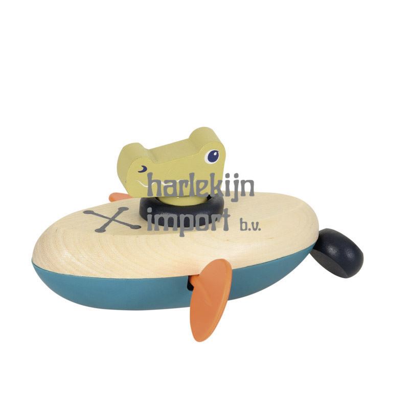Egmont Clockwater Krokodil. 13x11x7 cm.