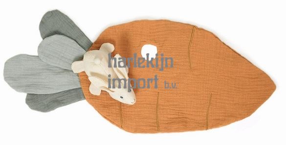 Egmont Knuffeldoekje Konijn. 45x20x5 cm
