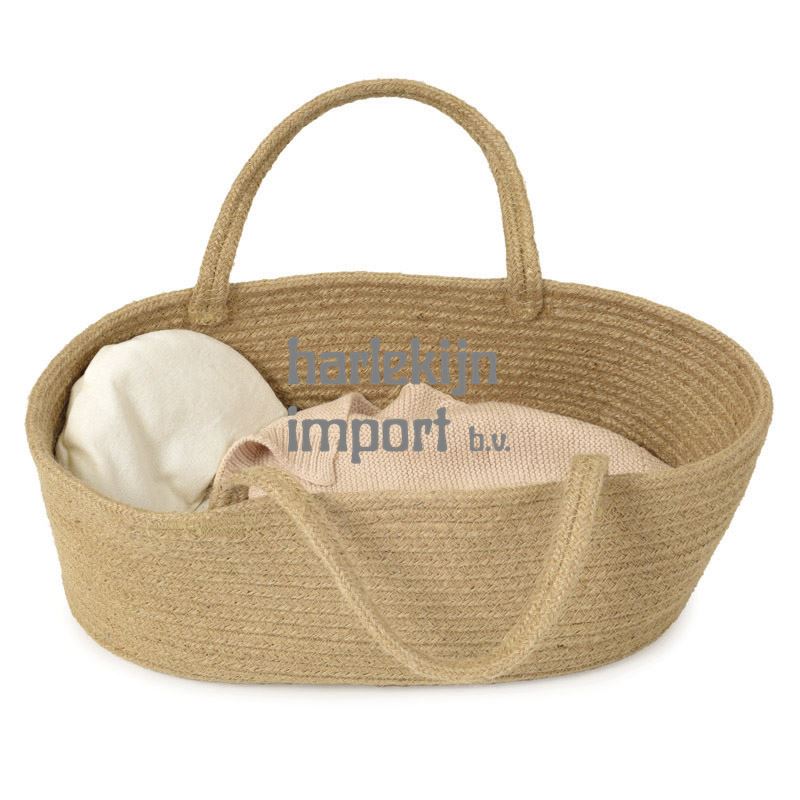 Egmont Draagwiegje in touw. 40x24x14 cm.