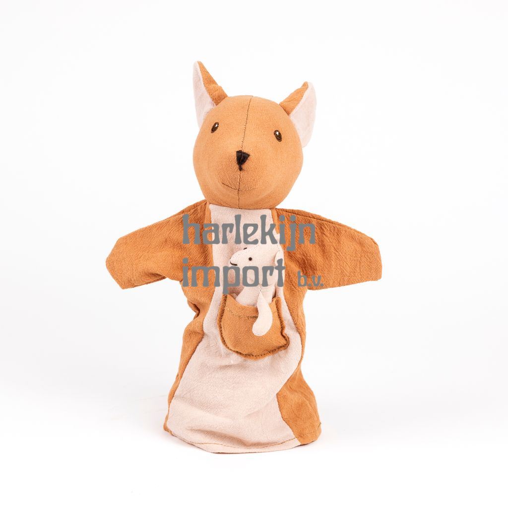 Egmont Handpop Kangoeroe. 28 cm. 0+