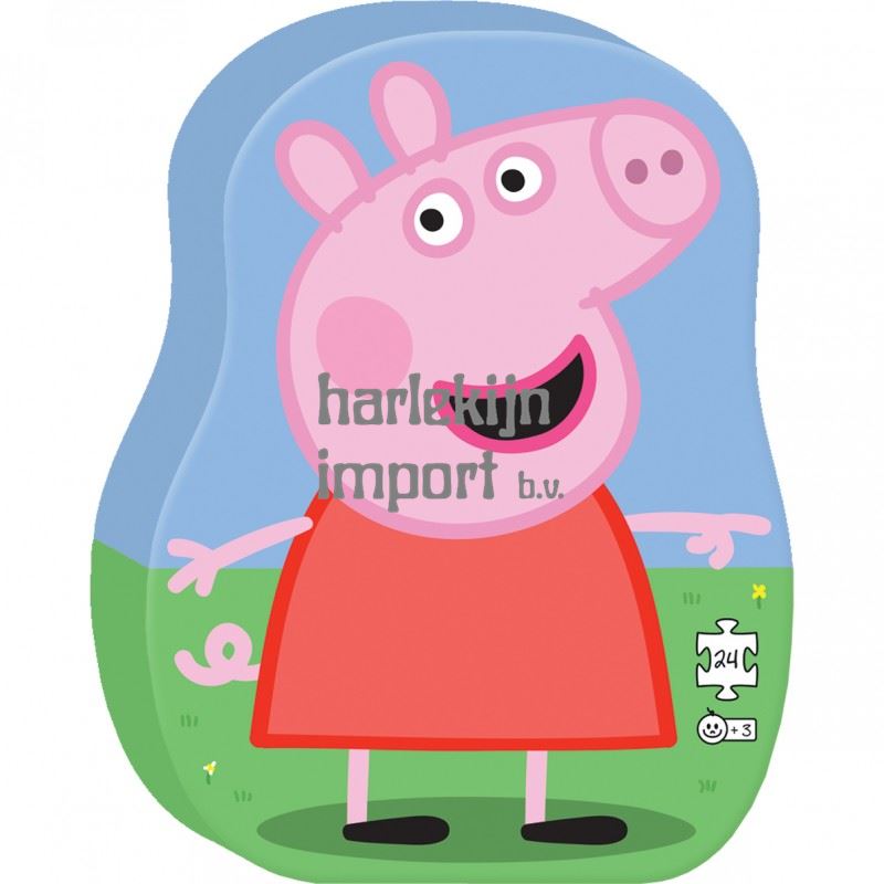 Puzzel Peppa Pig. 24 stukjes. 3+