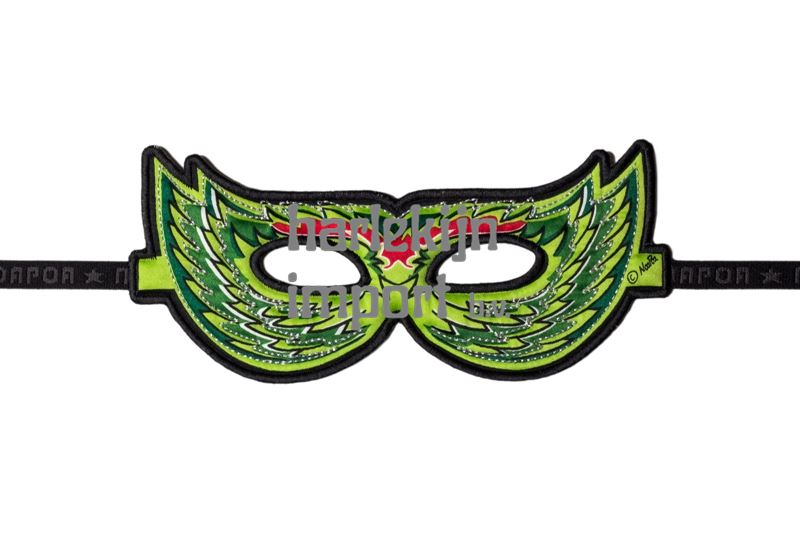 Masker vogel groen. 3+