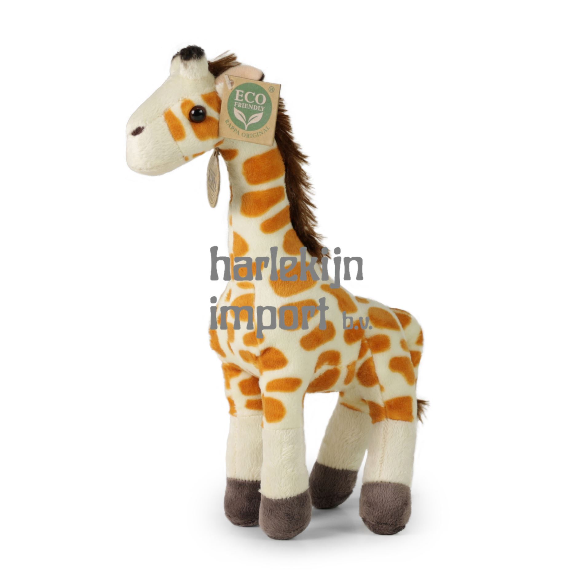 Pluche giraf 27 cm ECO-VRIENDELIJK