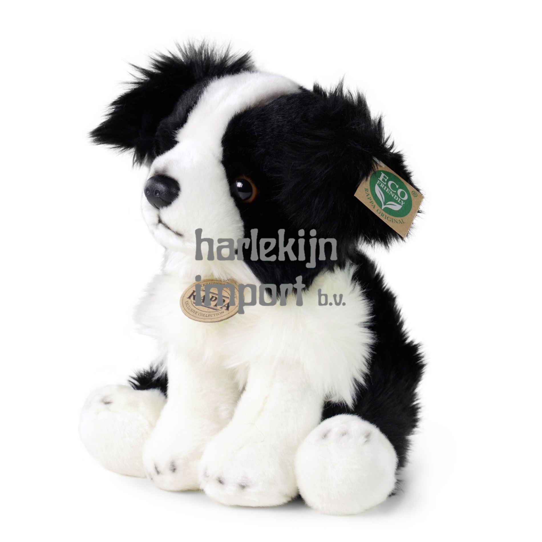 Pluche Border Collie 30 cm ECO-VRIENDELI