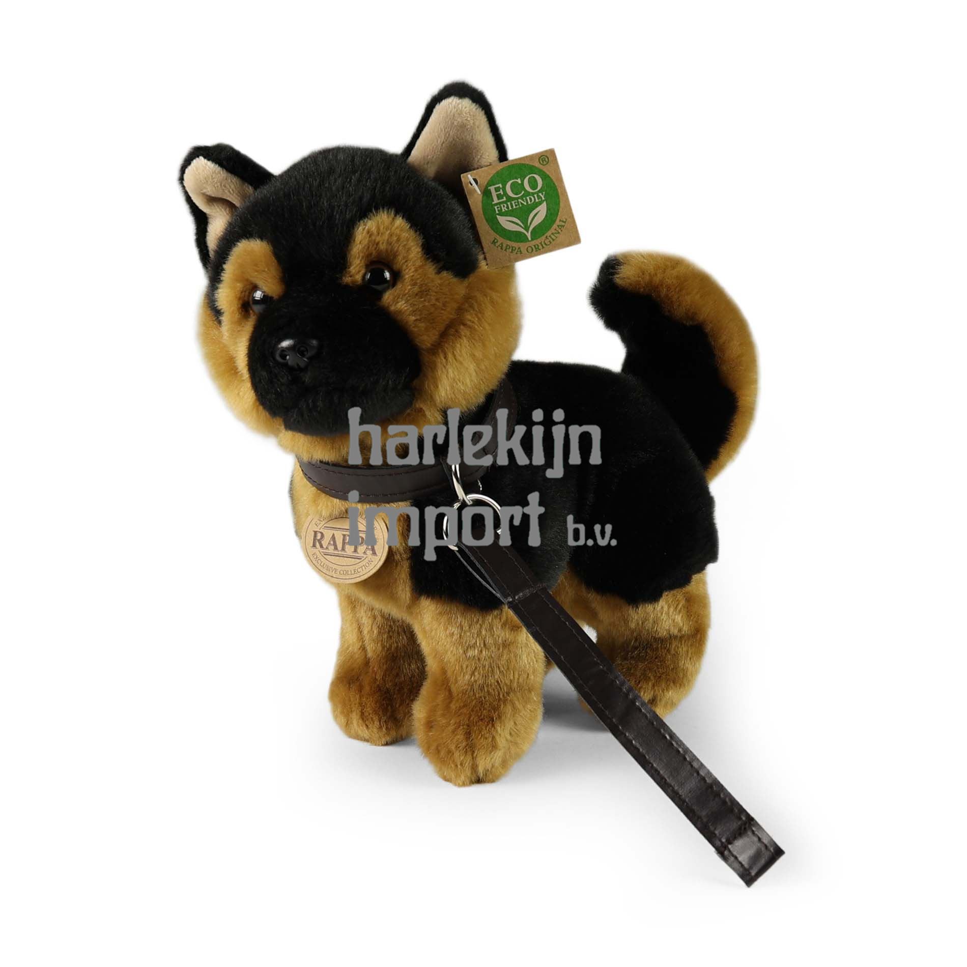 Pluche Duitse Herder 23 cm ECO-FRIENDLY