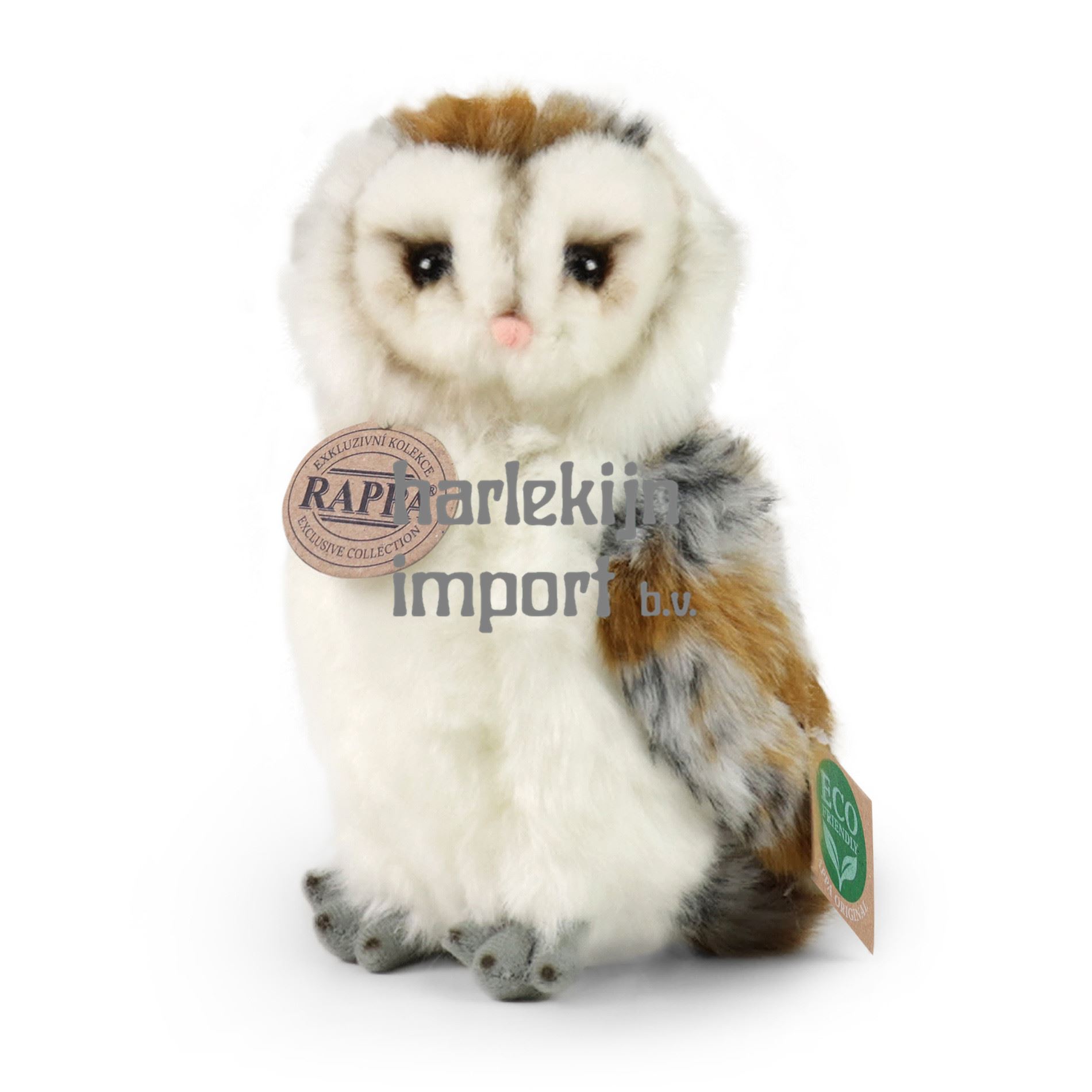 Pluche uil 17 cm ECO-VRIENDELIJK