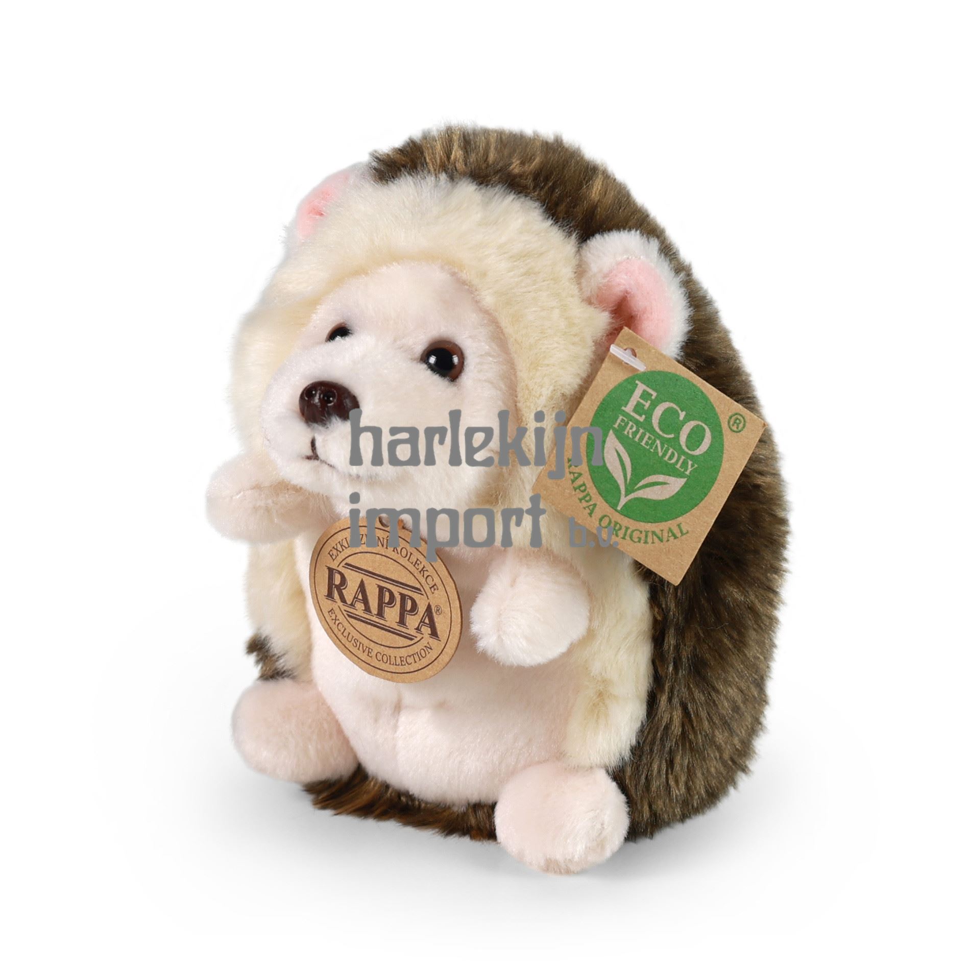Pluche egel 13 cm ECO-VRIENDELIJK