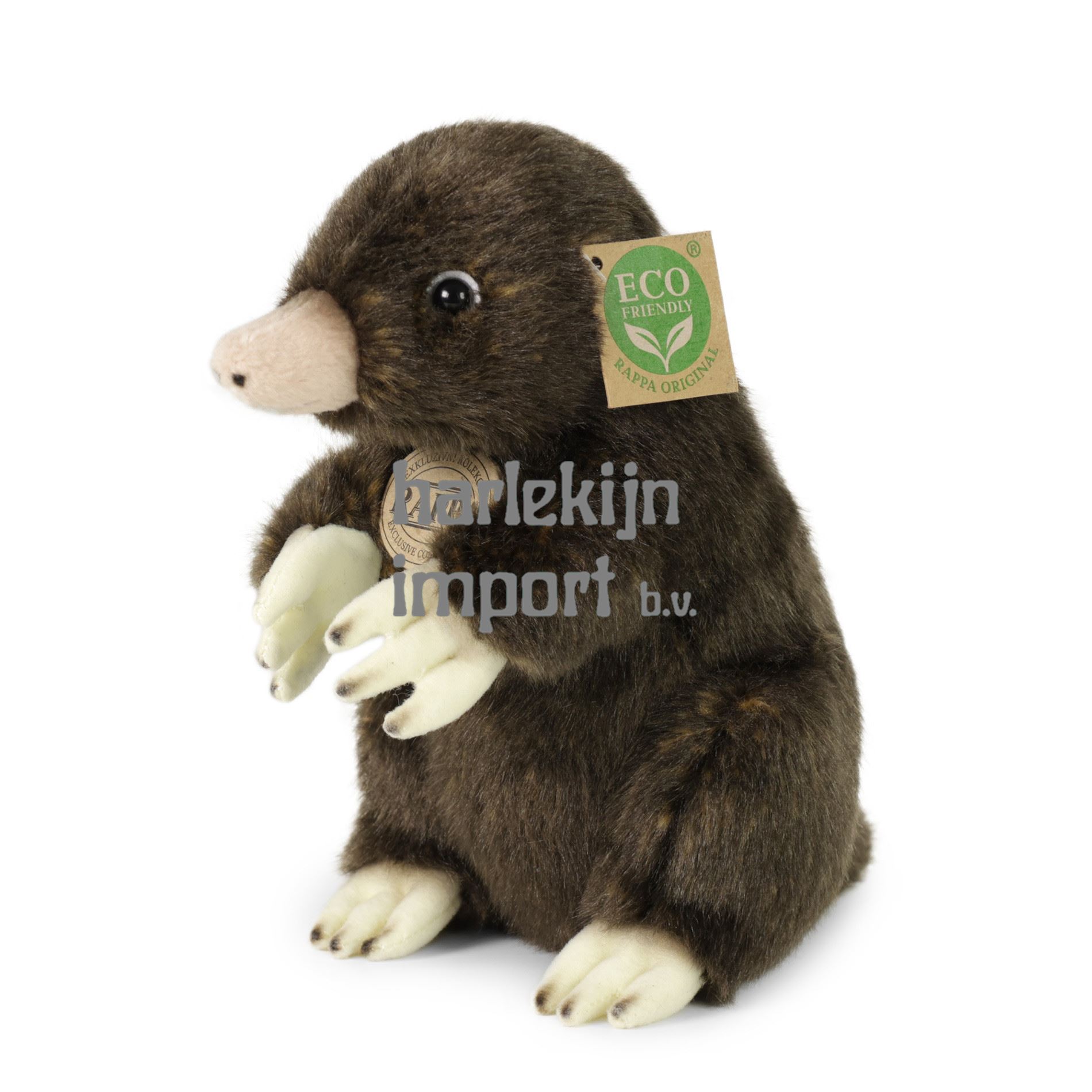 Pluche mol 21 cm ECO-VRIENDELIJK