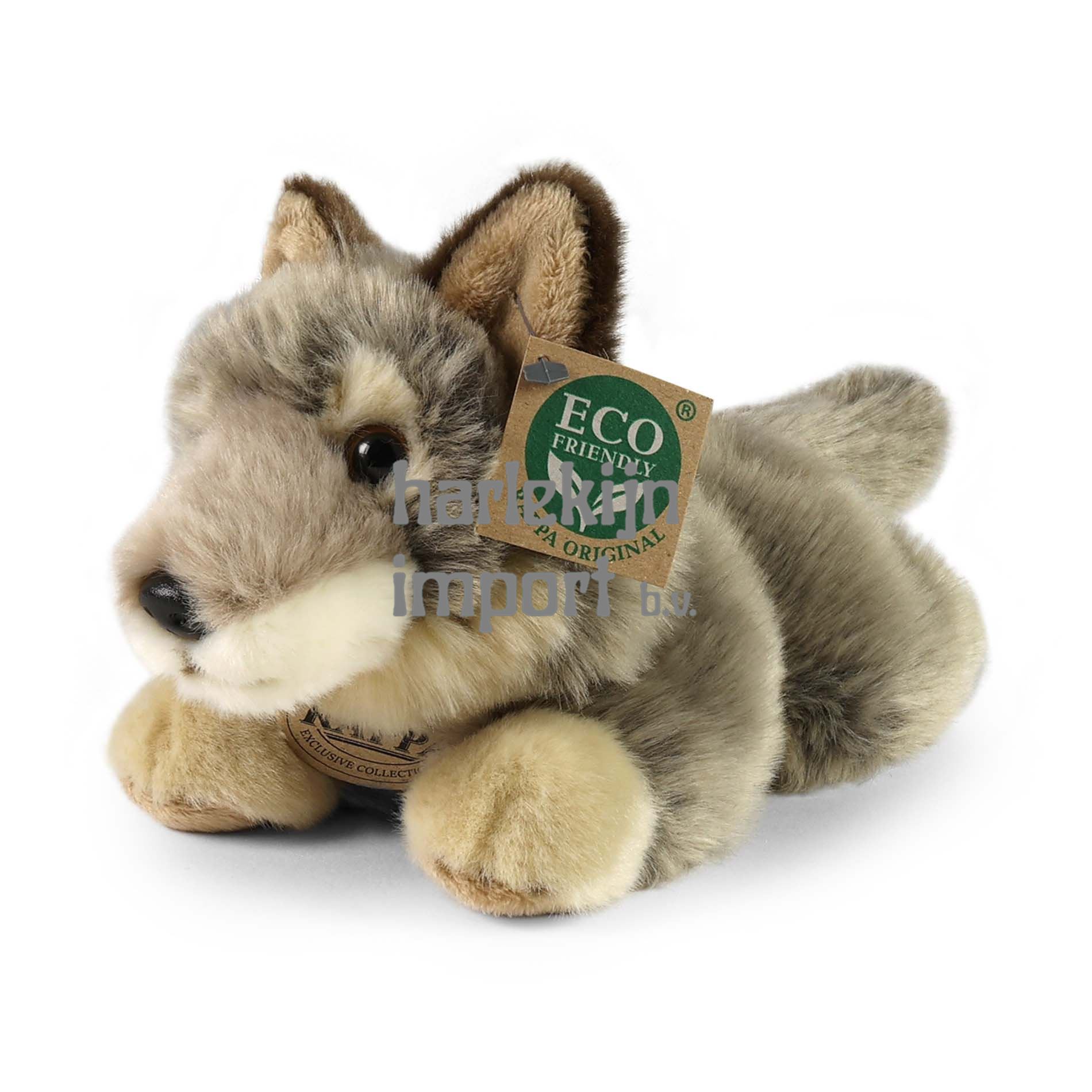 Pluche wolf 23 cm ECO-FRIENDLY