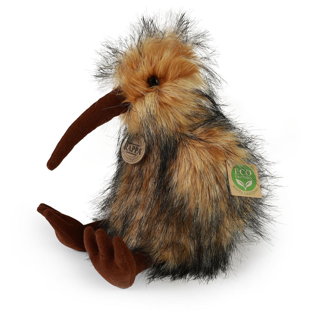 Pluche vogel kiwi 23 cm ECO-VRIENDELIJK