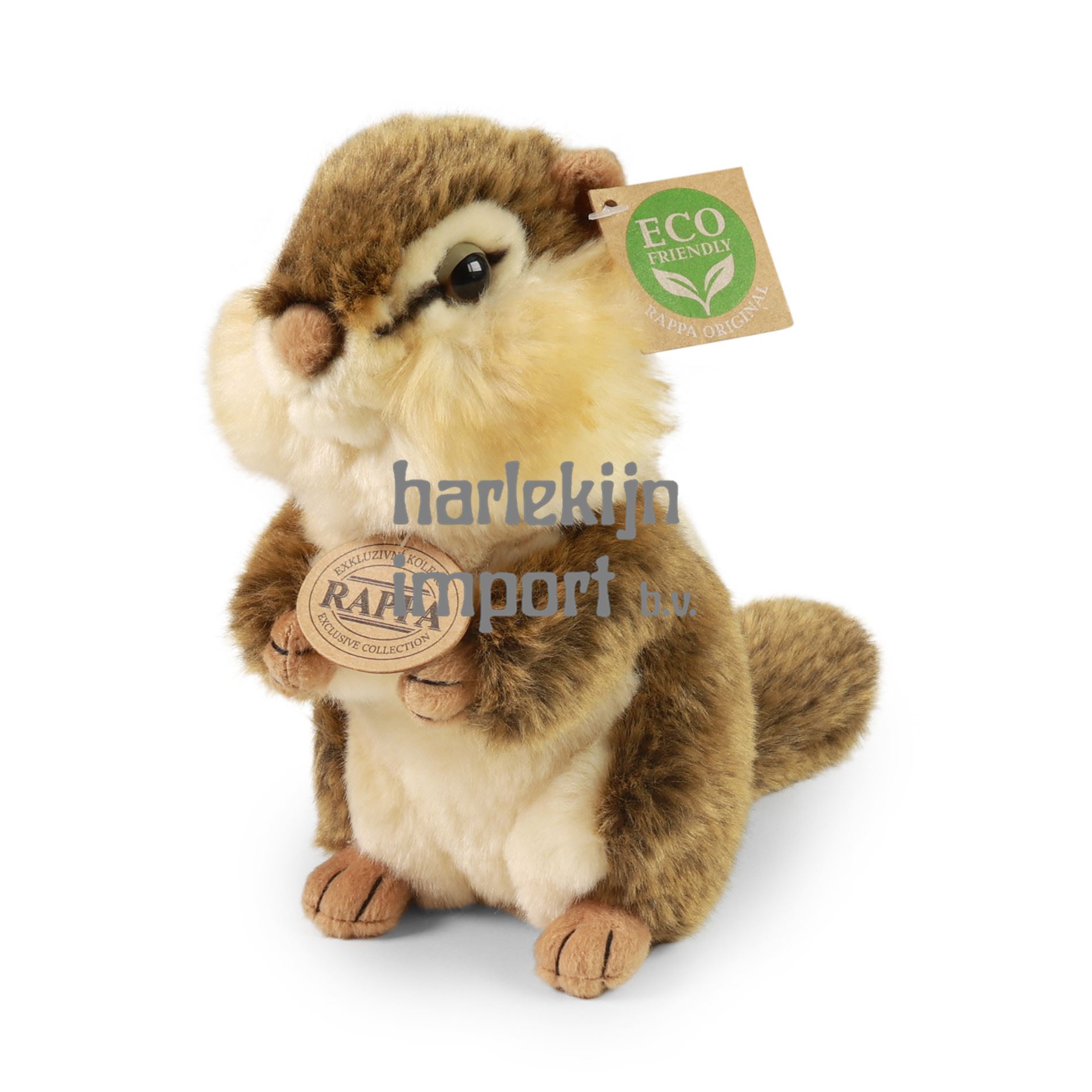Pluche eekhoorn 20 cm ECO-VRIENDELIJK
