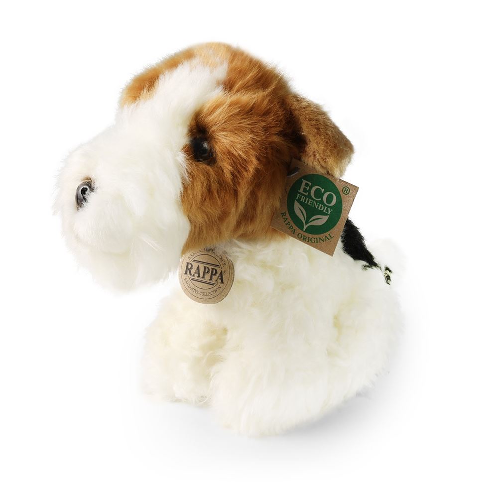 Pluche hond Fox terriër 20 cm ECO-VRIEND