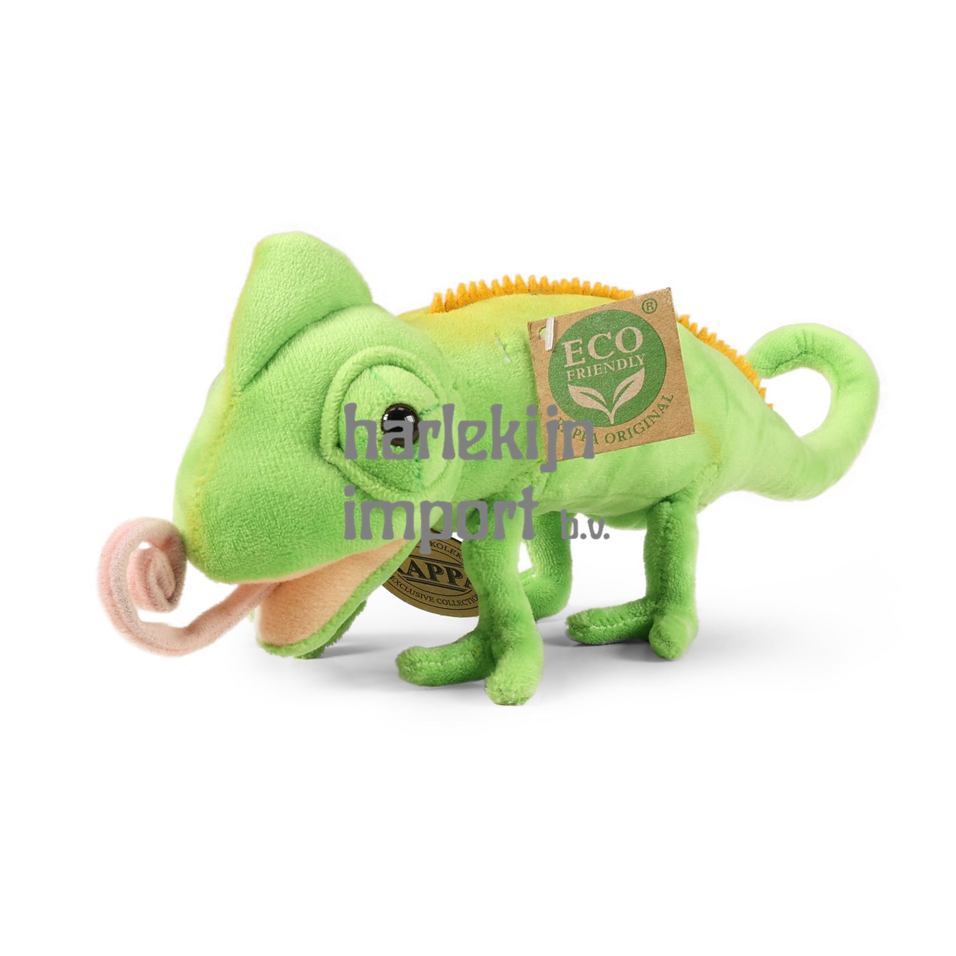 Pluche kameleon 30 cm ECO-VRIENDELIJK