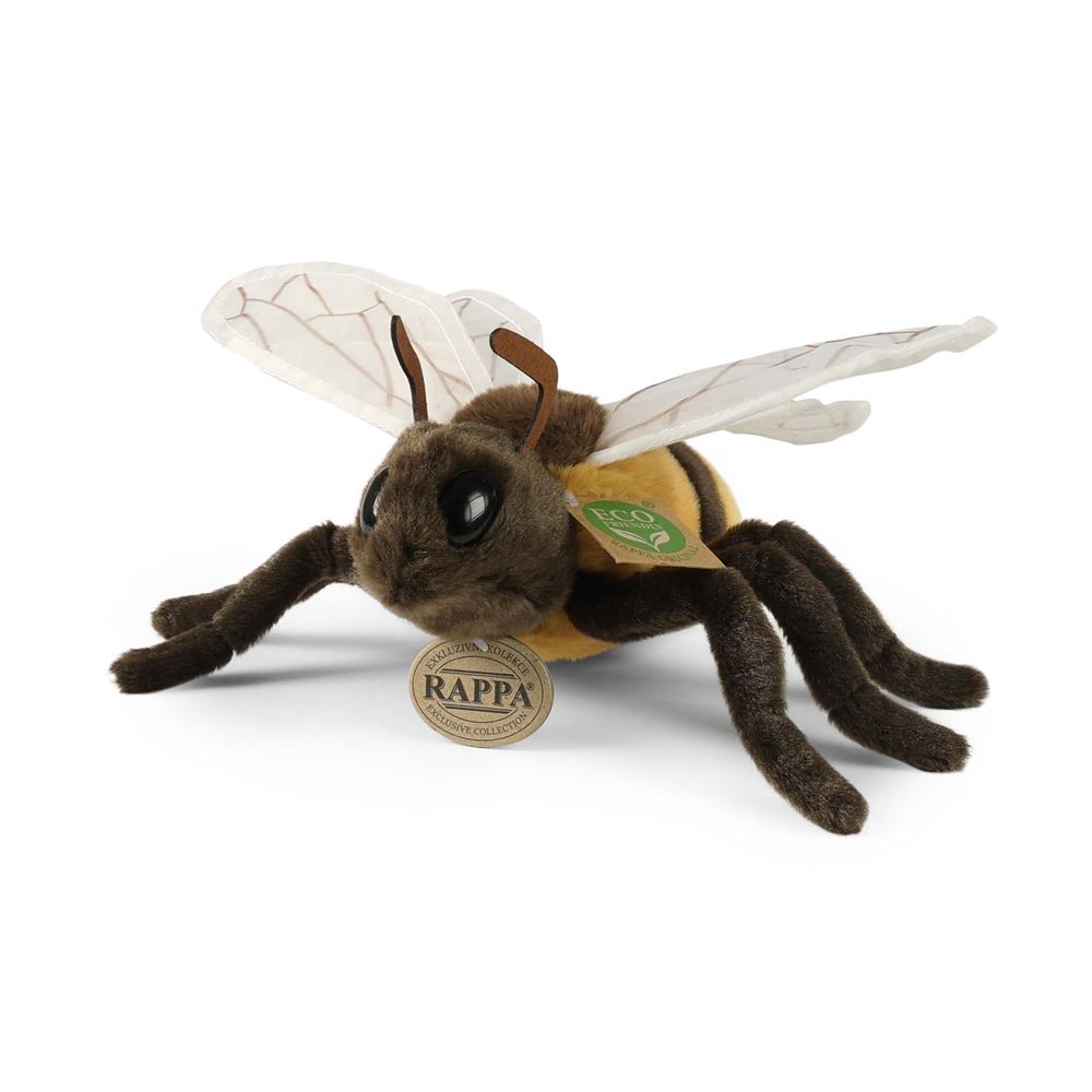 Pluche honingbij 20 cm ECO-FRIENDLY