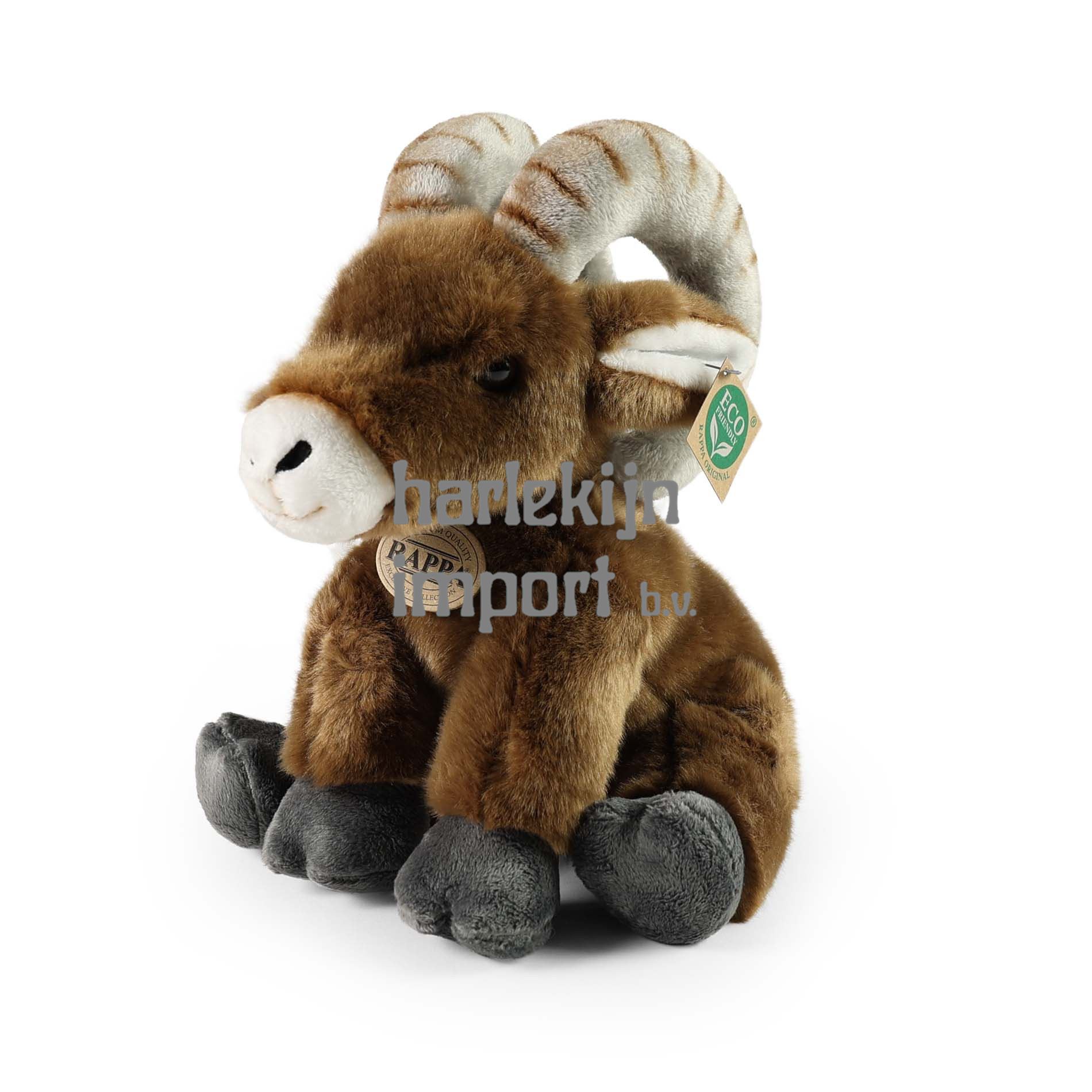Pluche bighornschaap 28 cm ECO-FRIENDLY