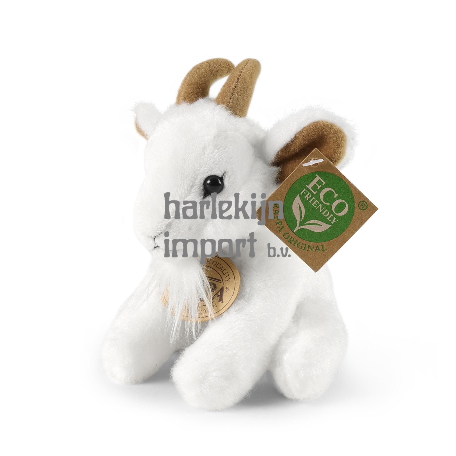 Pluche geit 13 cm ECO-VRIENDELIJK