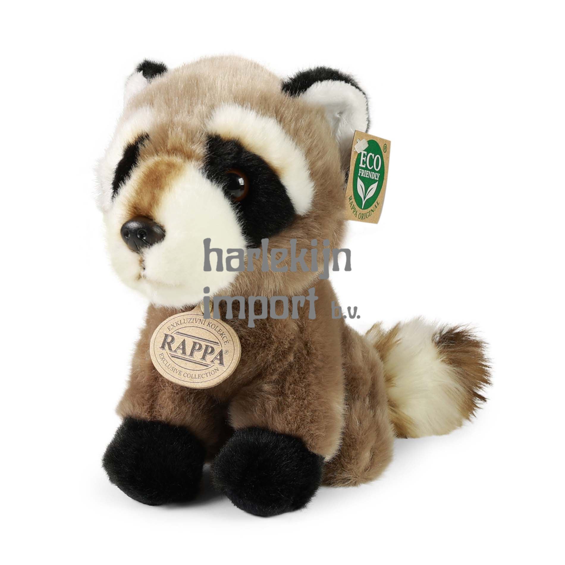 Pluche wasbeer 18 cm ECO-FRIENDLY