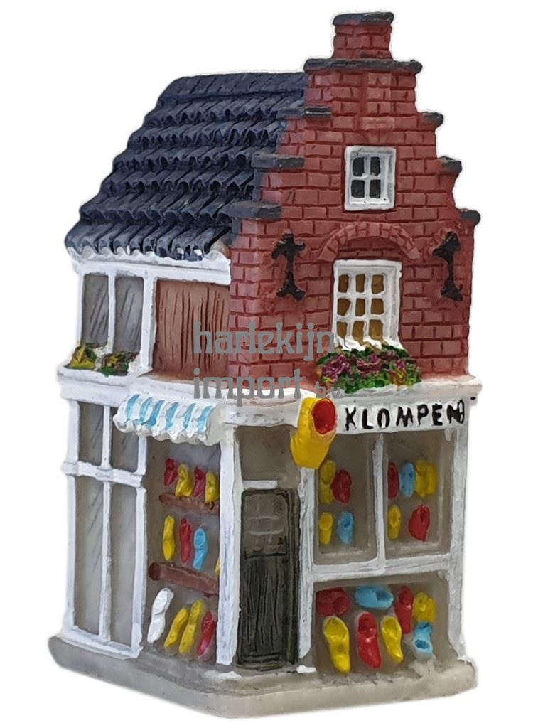 3-Dimensionale gevelhuisjes: Klompen. 5,