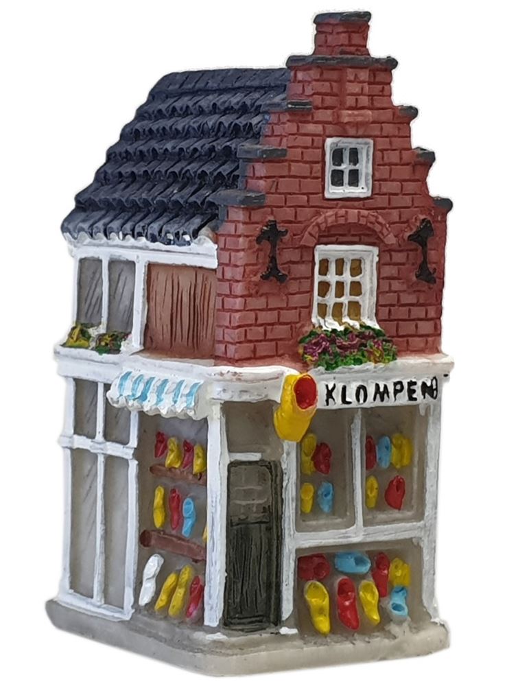 3-Dimensionale gevelhuisjes: Klompen. 5,